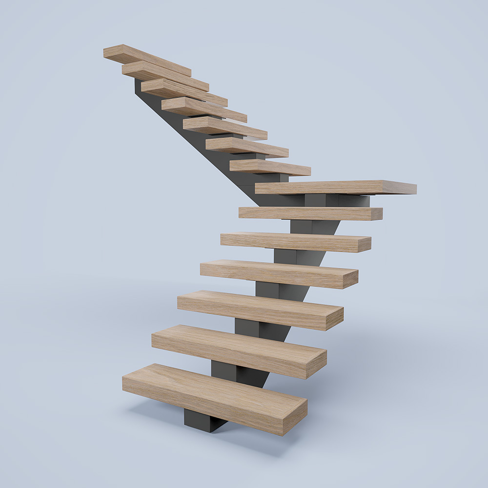 L Shaped Monostringer